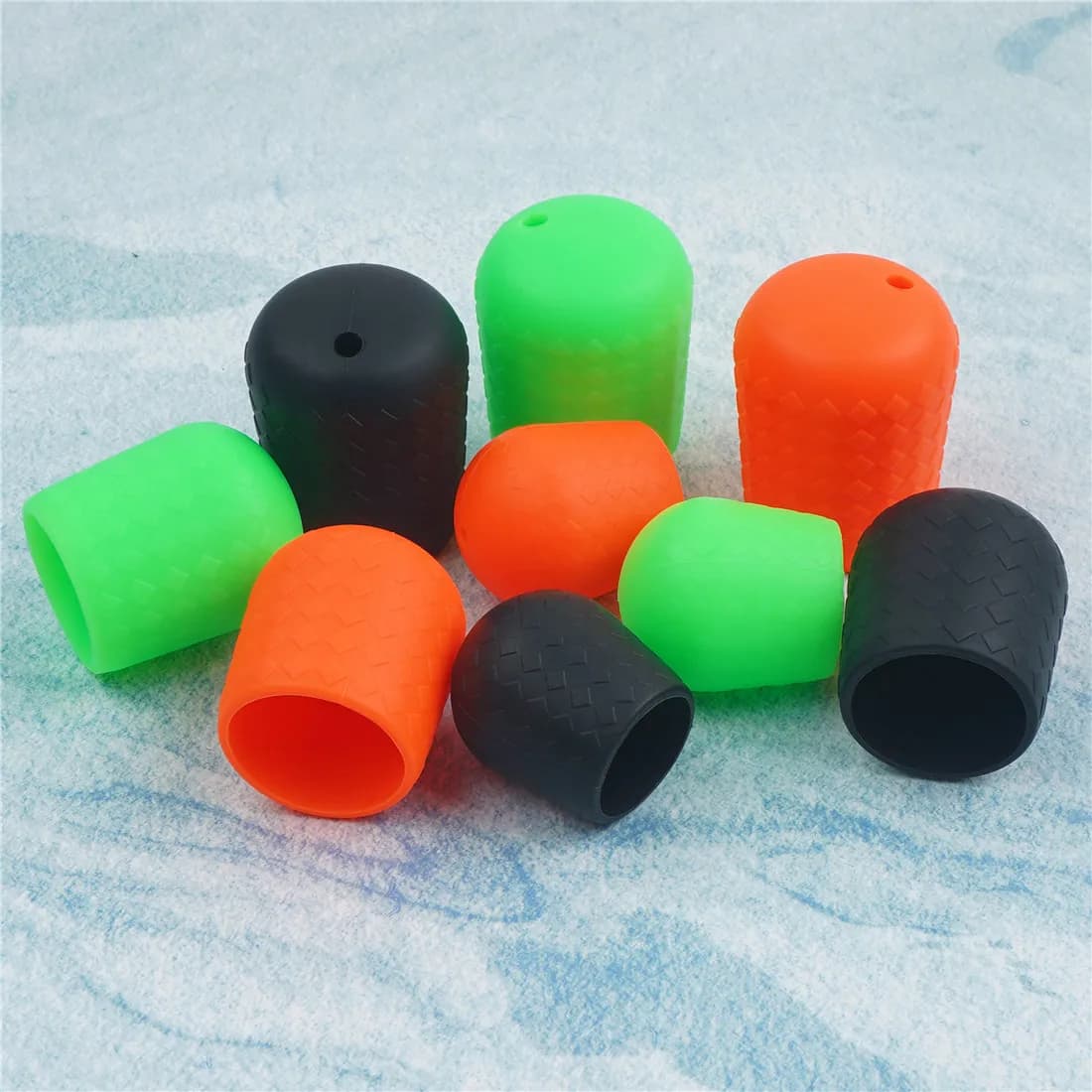 Protecteur de canne à pêche 3 pièces - Manchons amortisseurs pour embout de canne - Protection durable