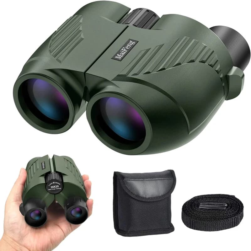 Jumelles 20x25 professionnelles HD pocket waterproof étanches pour observation camping portable chasse outdoor