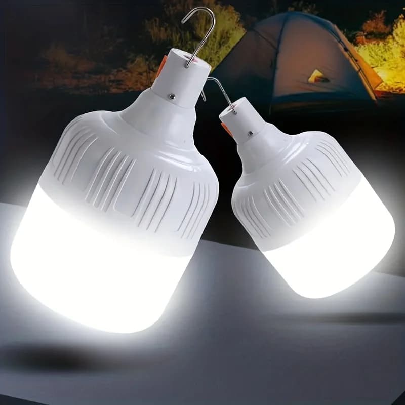 Lampe de pêche LED rechargeable portable haute puissance pour camping, sécurité et pêche nocturne