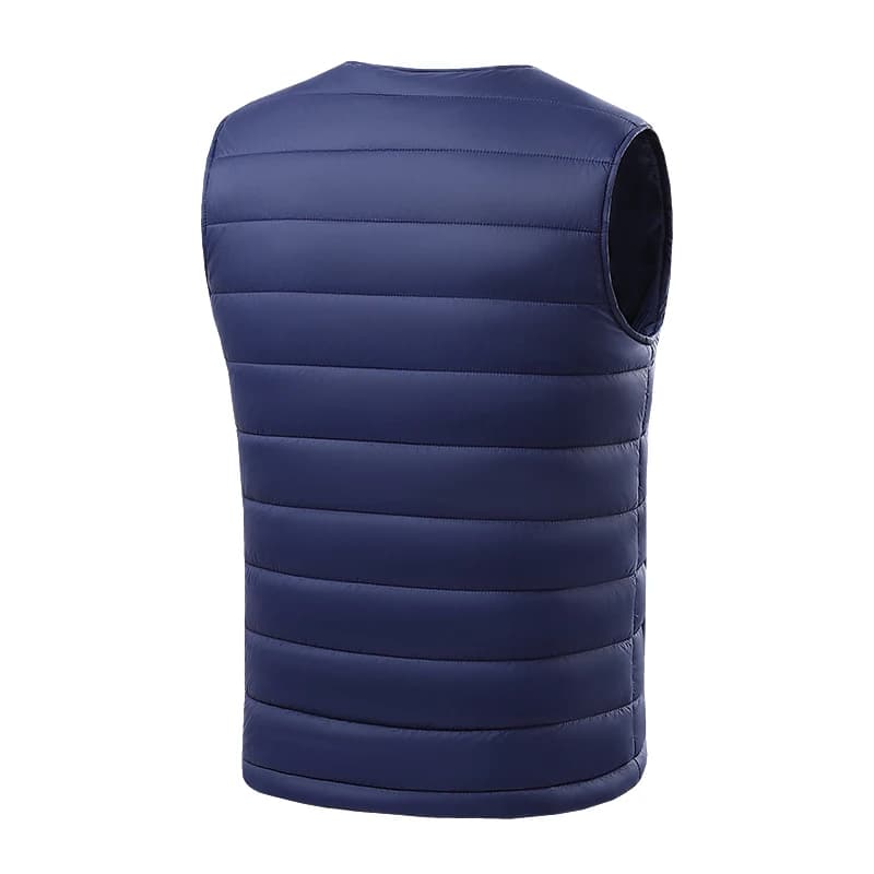 Gilet chauffant homme et femme 16 zones chauffantes hiver veste chauffage constant sans batterie
