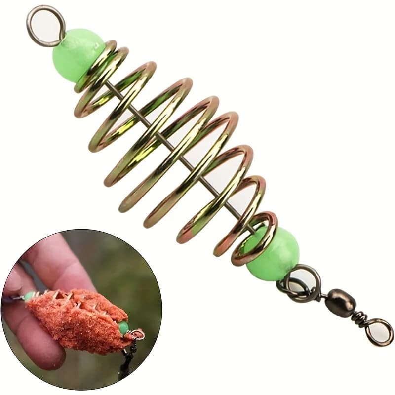 Cage amorçoir feeder 5 pièces pour la pêche de la carpe, piège à appâts et accessoire