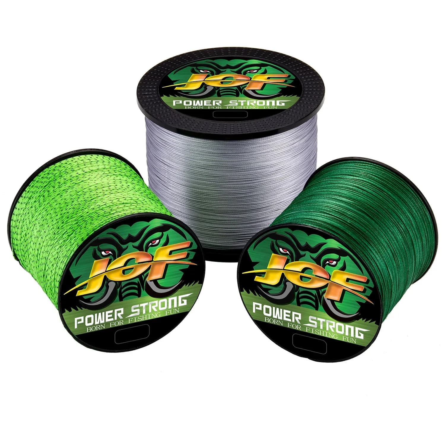 Ligne pêche JOF 8 brins multifilament PE 300-1000m durable lisse anti-morsure accessoires japonais