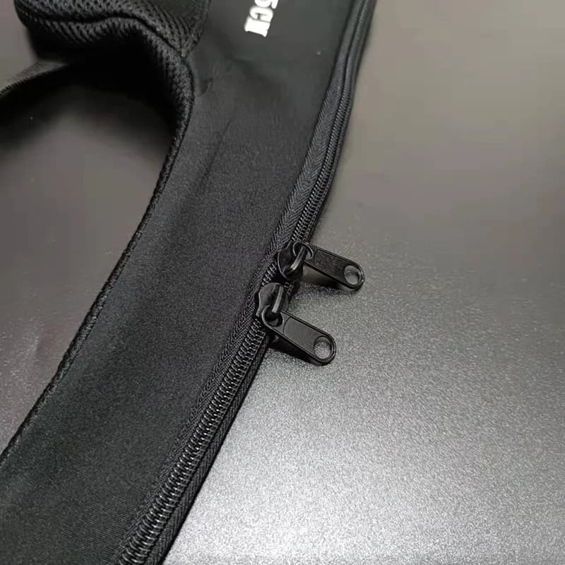 Sac de transport pour canne à pêche 115-140cm pliable en nylon - étui portable pour rock fishing