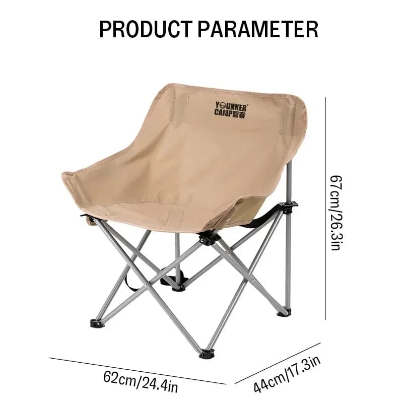 Chaise lune pliante portable pour pêche camping pique-nique et croquis extérieur - tabouret petit cheval