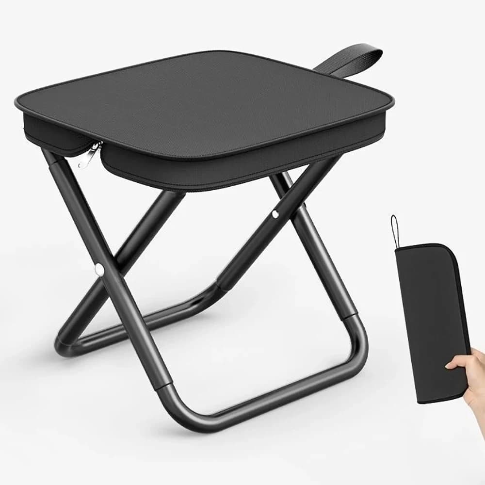 Nouvelle chaise pliante multifonction légère - Siège camping compact pour voyage randonnée et pêche