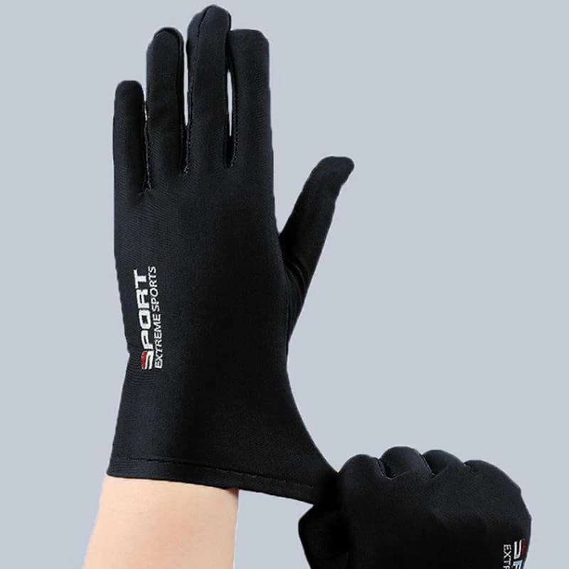 Gants pêche protection solaire écran tactile homme femme vélo conduite été