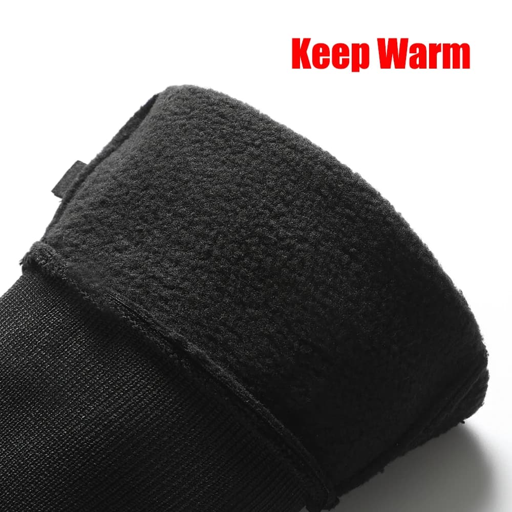 Gants d'hiver chauds homme femme écran tactile coupe-vent pêche ski vélo running