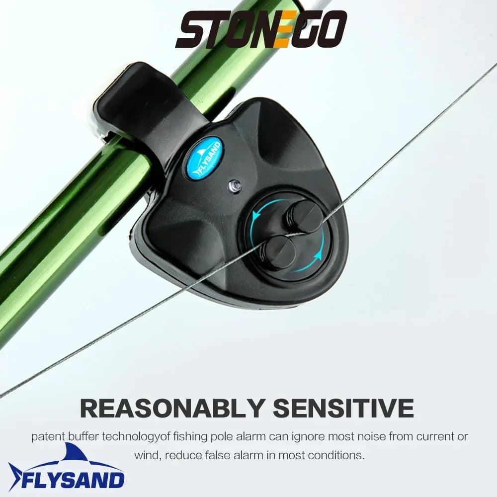 Alarme électronique sensible avec clip caoutchouc - Indicateur LED et buzzer pour détection de touches