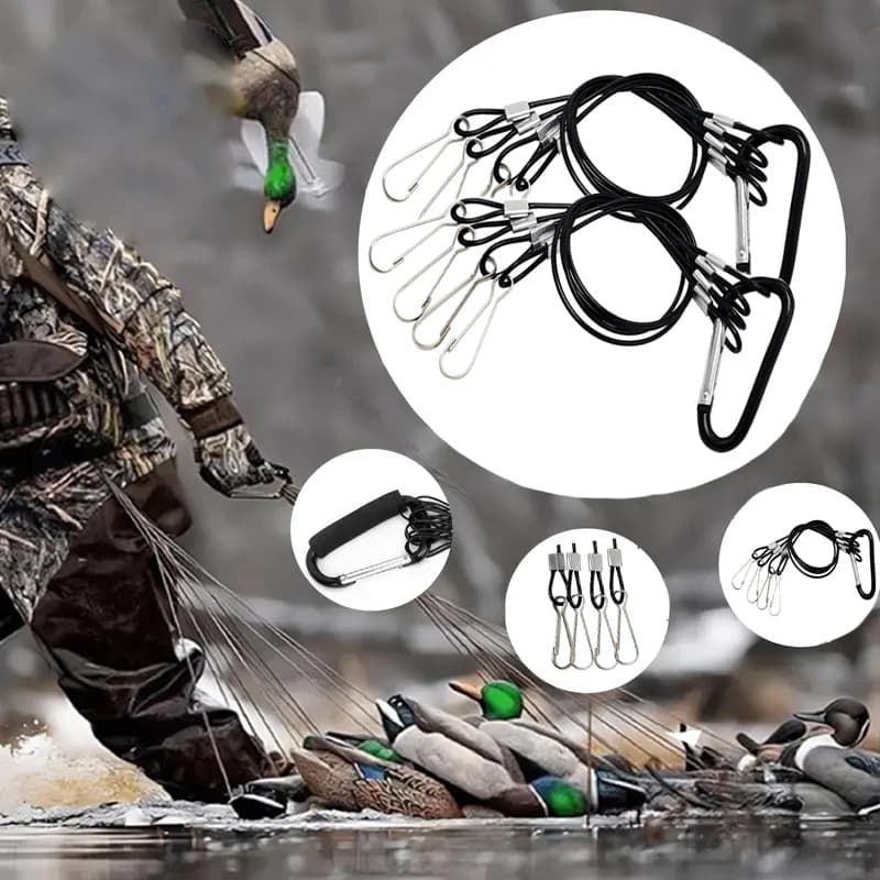 Ancres leurres 3M 2MM anti-enchevêtrement - poids chasse canard équipement gibier d'eau professionnel