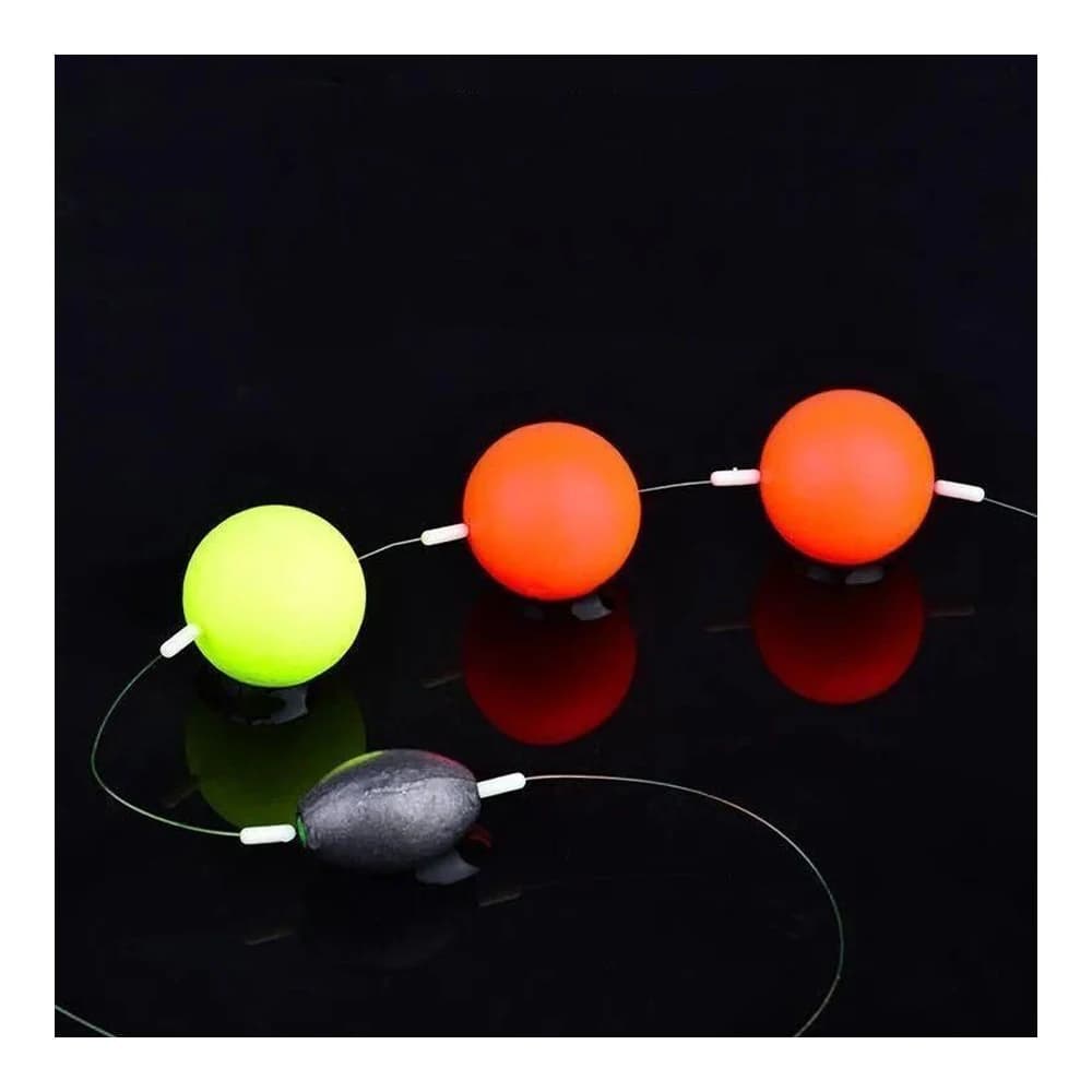 Flotteurs sphériques EPS #1-#10 - Boules de mousse colorées - Flotteurs modifiés pour pêche