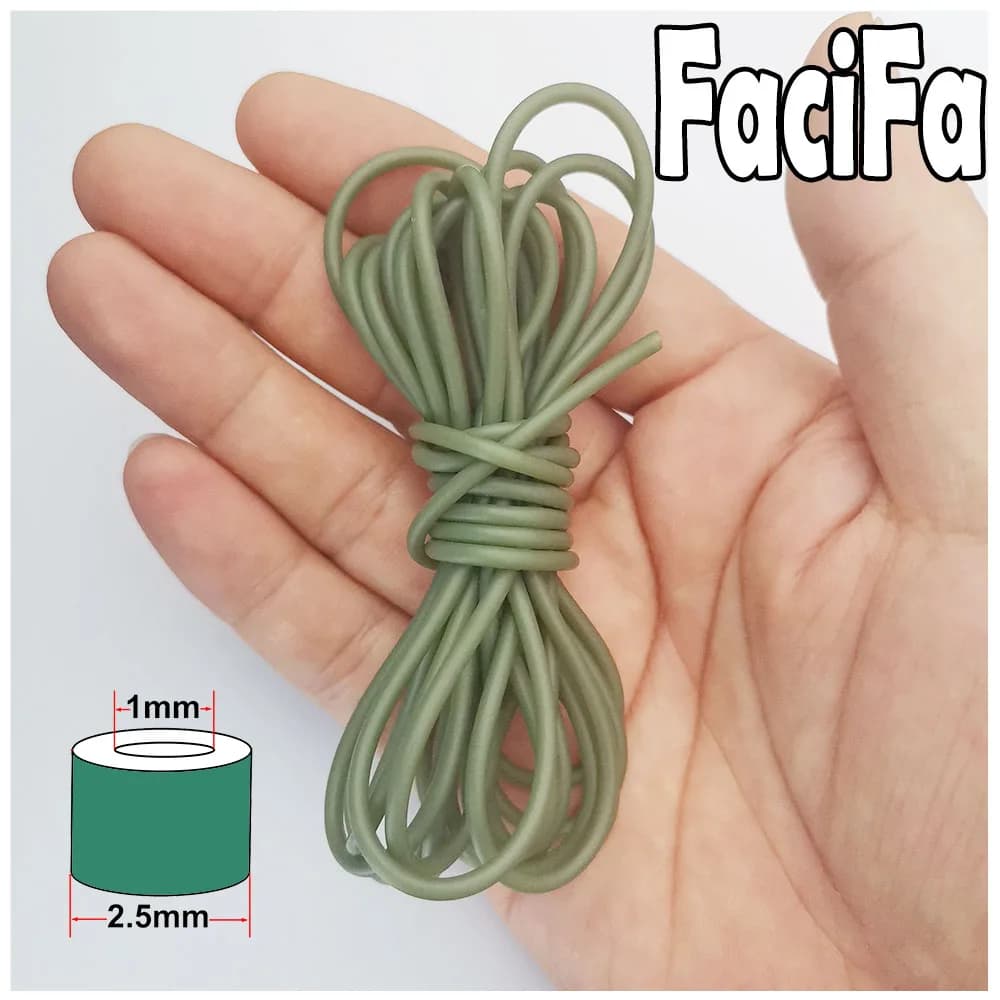 Tube silicone anti-emmêlement montage carp fishing sécurité plomb clip accessoires pêche au coup