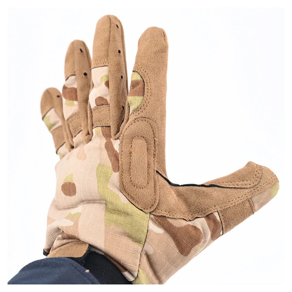Gants hiver camouflage ouate coton souples chauds sports randonnée protection pêche