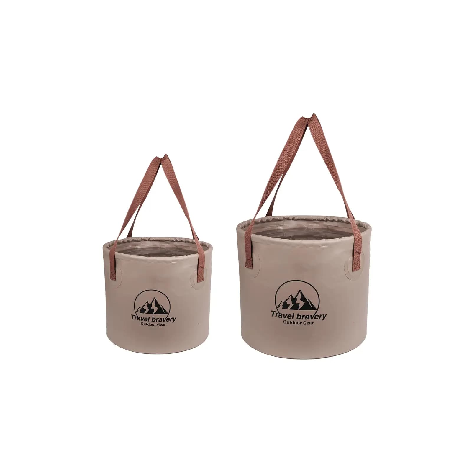 Seau pliable portable 10L 5L pour pêche et camping - Rangement légumes fruits eau activités outdoor