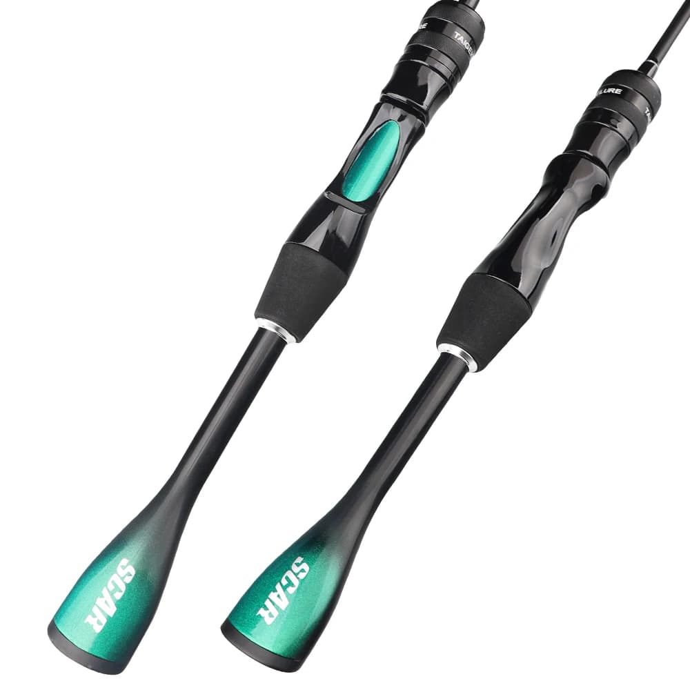 Canne spinning ultralight ORCA FISHINGFANS pointe pleine - Pêche truite rivière lac manche fuselée