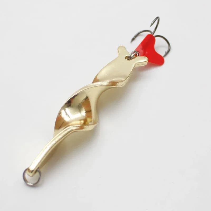 Cuiller tournante 1 pièce 7g à 28g - Leurre métallique spiralé - Cuiller casting longue distance