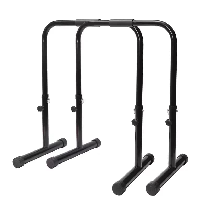 Barres parallèles ajustables pour dips et tractions - Barre de musculation solide pour entraînement à domicile