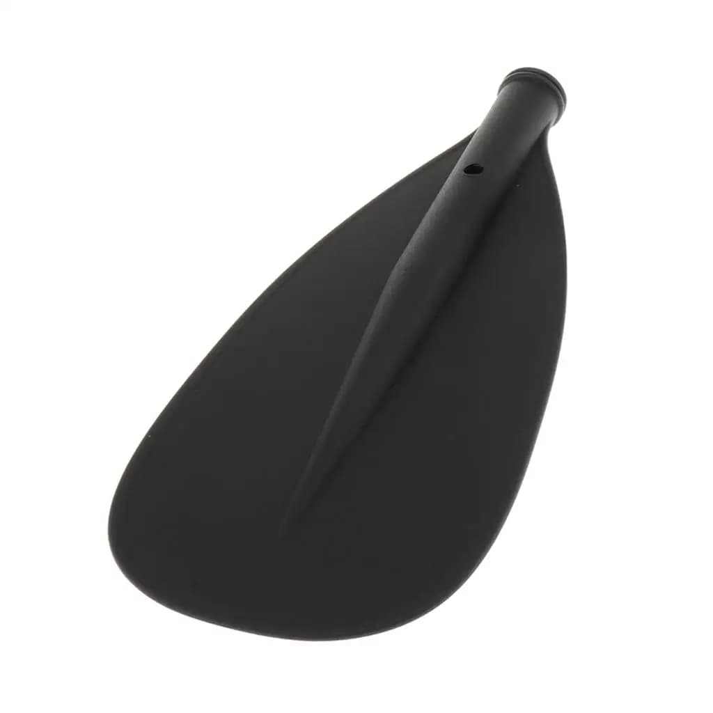 Pale de rechange pour pagaie canoë - 42x19cm courbée noire haute performance pêche