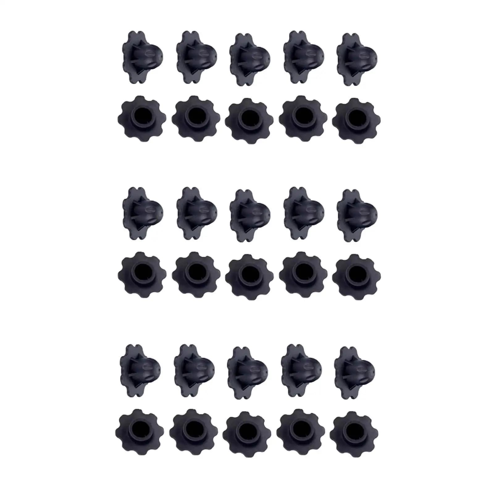 10 pièces embouts pieds chaise lune anti-enfoncement antidérapants patio jardin barbecue plage camping