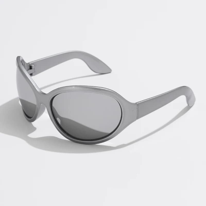 Lunettes de pêche punk Y2K oversize - Style one piece - Hommes femmes UV400