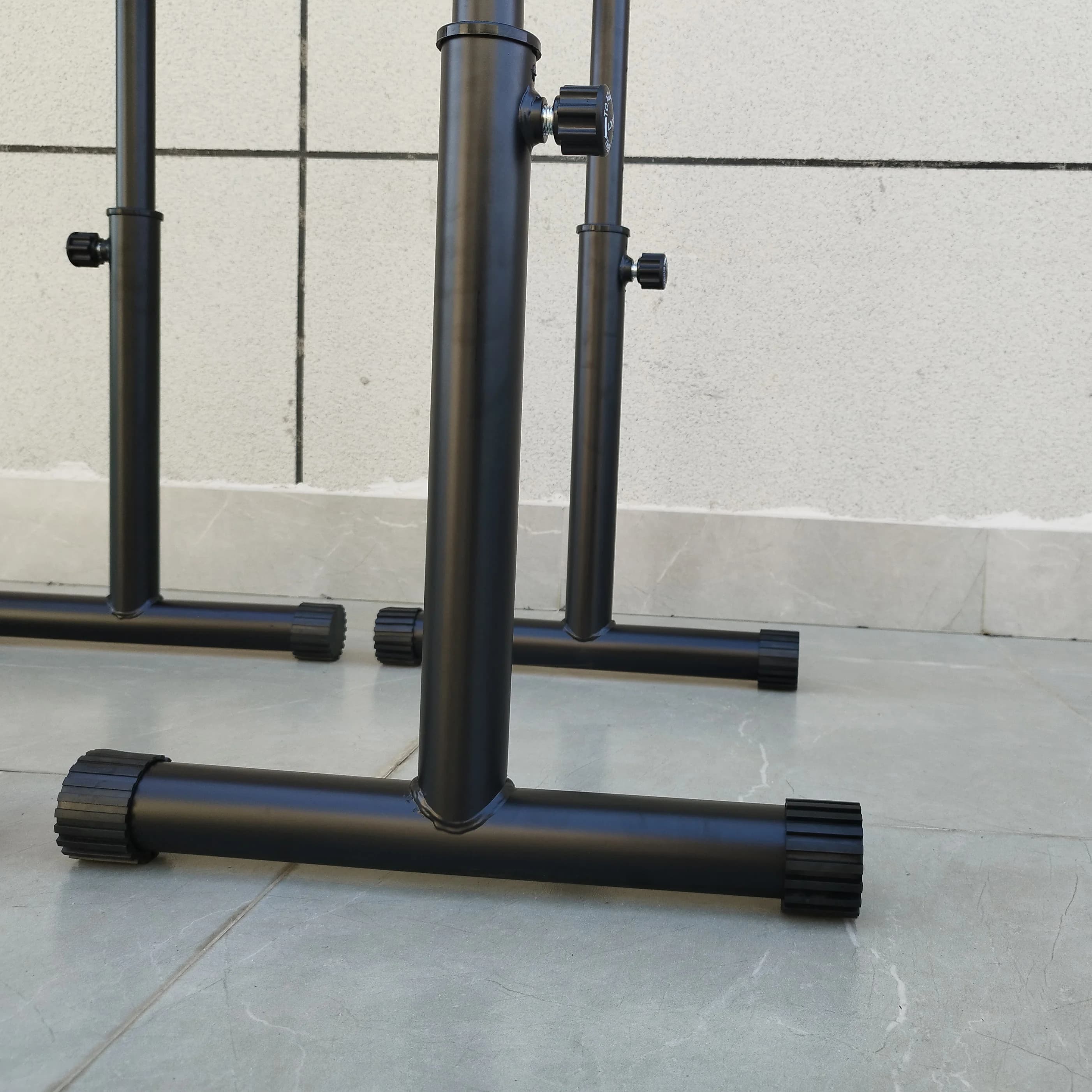 Barres parallèles ajustables pour dips à domicile - Station d'entraînement 200kg capacité - Matériel pêche sportive