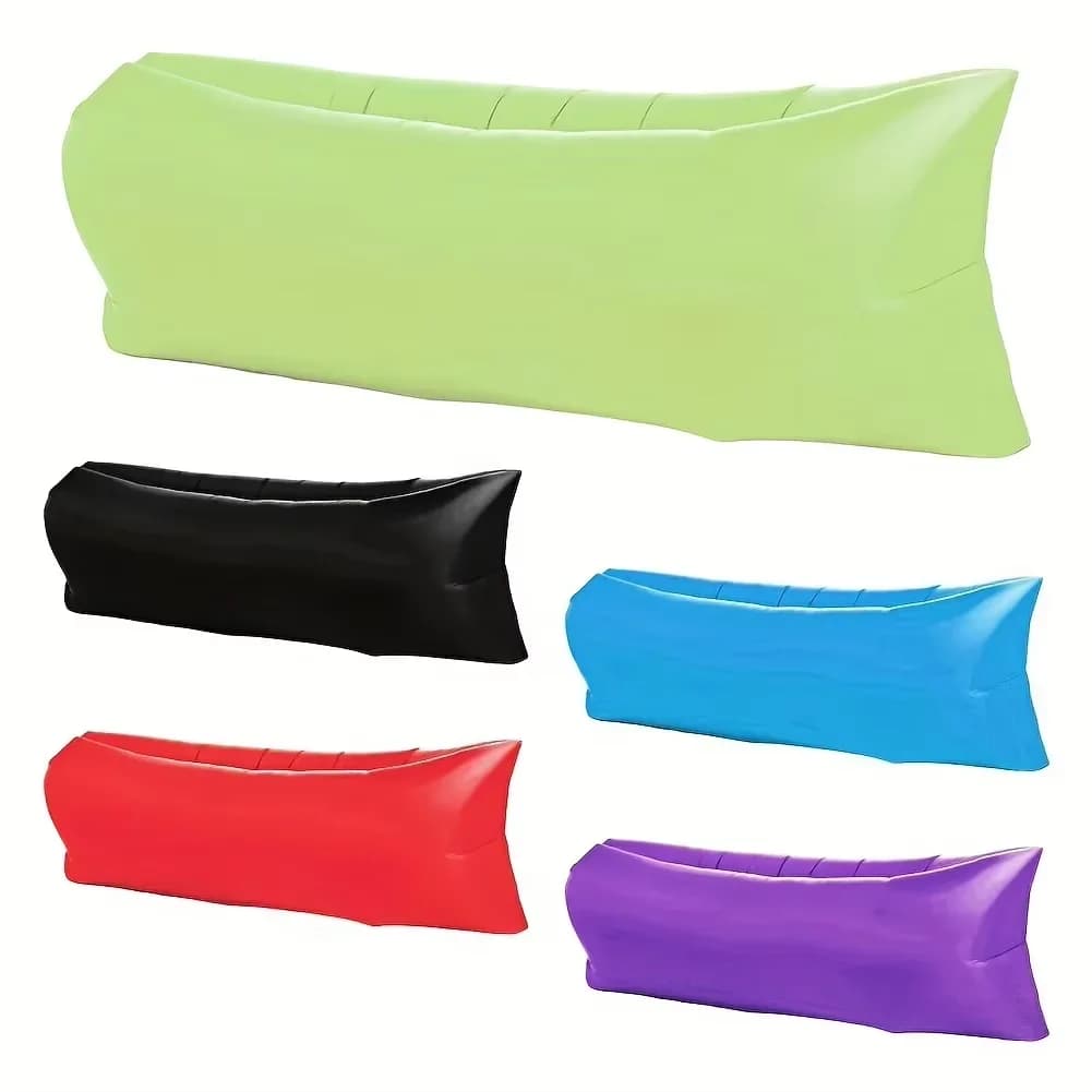 Canapé gonflable paresseux inclinable - Matelas portable pour camping festival musique extérieur