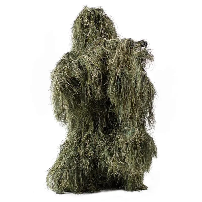 Costume ghillie camouflage forêt 3D tactique sniper airsoft militaire pêche extérieur