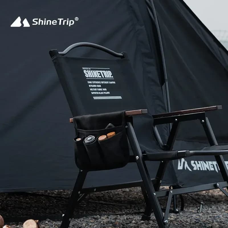 Sac accrocheur accoudoir chaise camping étanche multifonction rangement double couche pêche