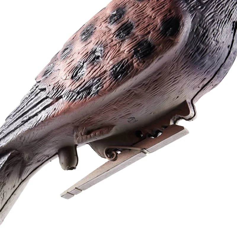 Leurres colombe 3 pièces protection jardin - Appâts pigeons bio mimétiques chasse oiseaux