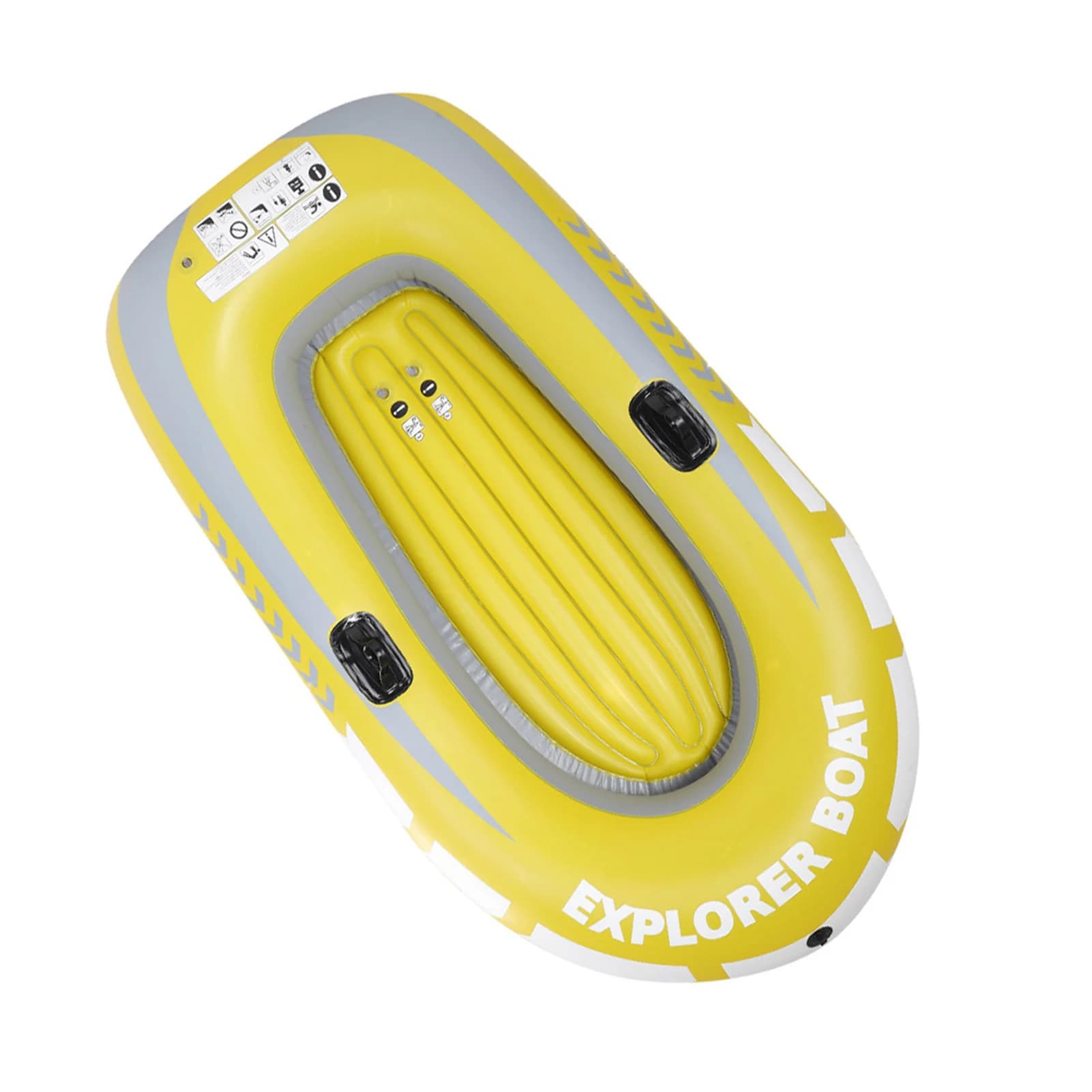 Kayak gonflable PVC 2 personnes canoë bateau à air pêche dérive plongée léger transport facile rangement compact