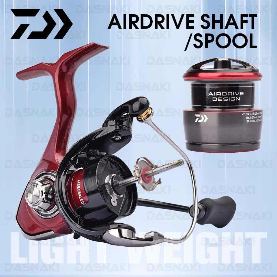 Moulinet spinning Daiwa Fuego CS LT original 2025 taille 1000 à 6000 frein 5-12kg pour pêche mer et lacs