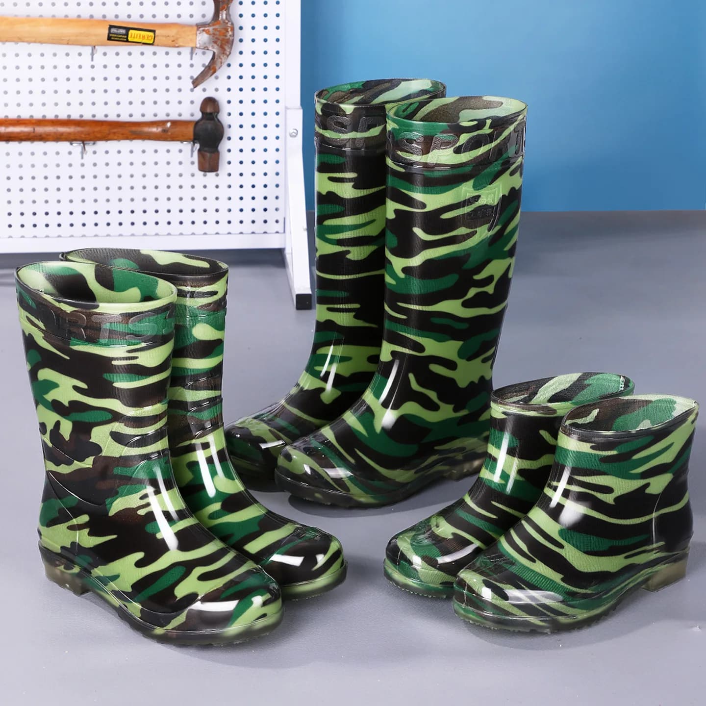 Bottes camouflage homme confortables travail légères imperméables antidérapantes activités plein air