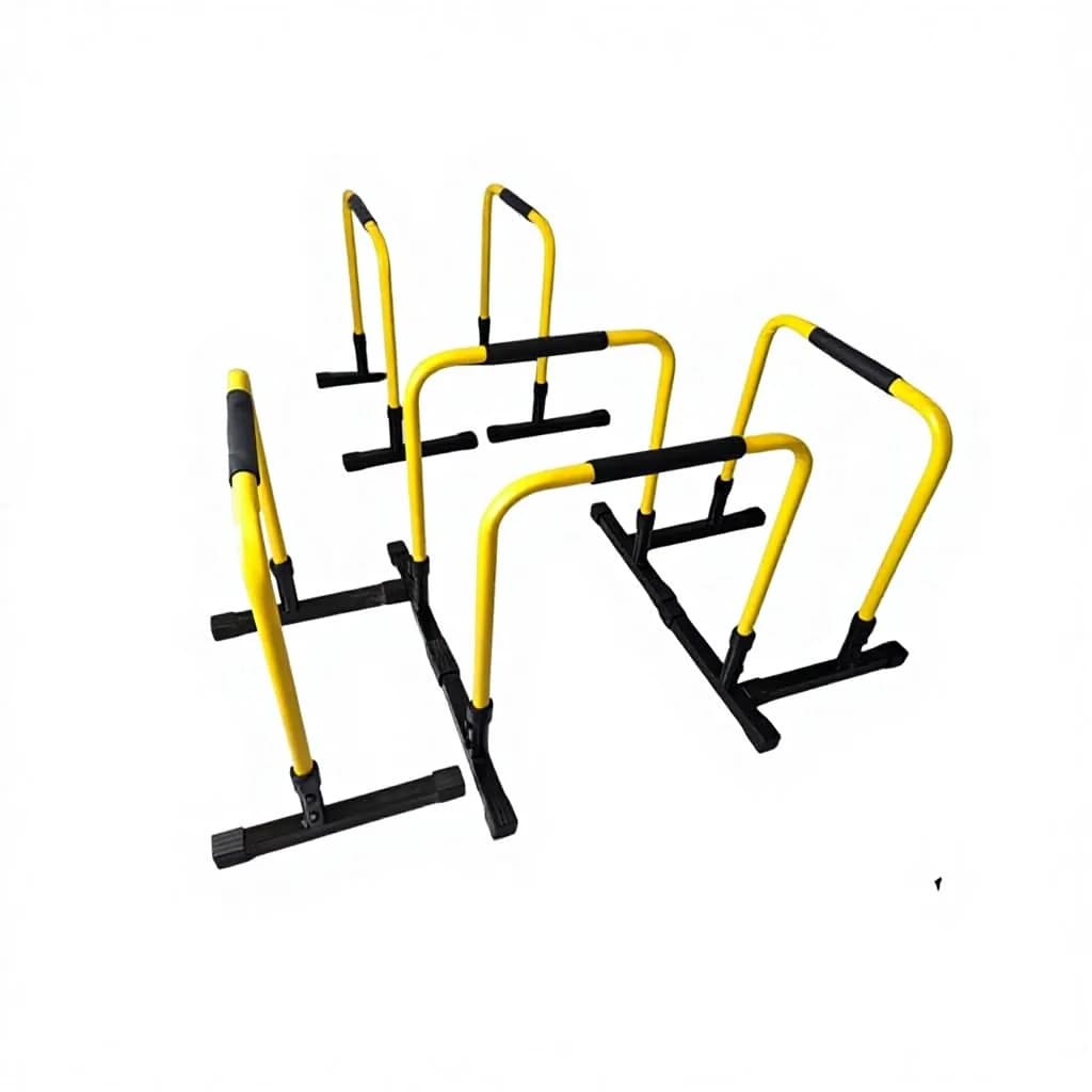 Barres parallèles multifonctions modèle 008 pour entraînement à domicile - Barres horizontales et dips