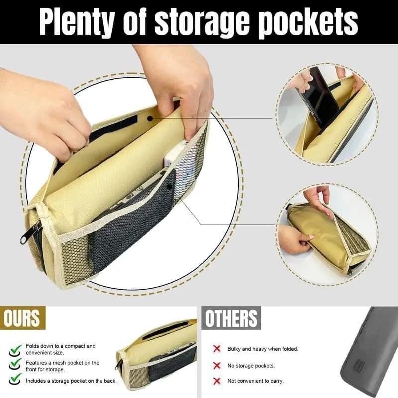Tabouret pliant sac à dos pour pêche et camping - Siège portable intégré dans un sac pratique pour randonnée