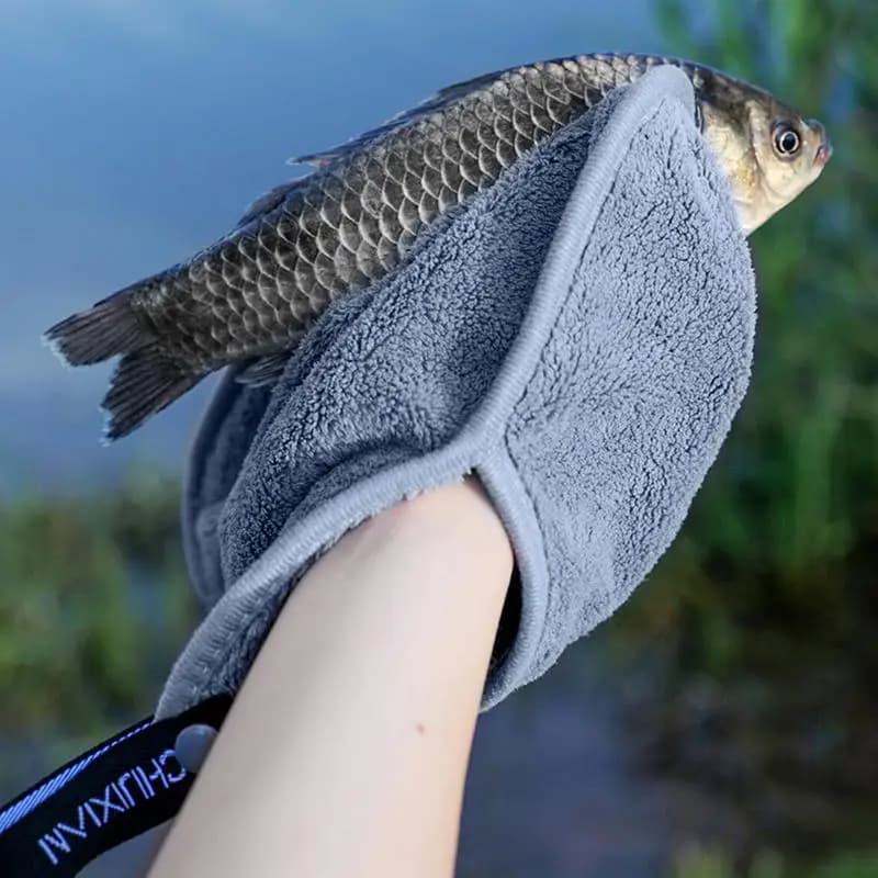 Serviette microfibre séchage rapide appâts pêche nettoyage cannes bateaux éponge absorbante pratique