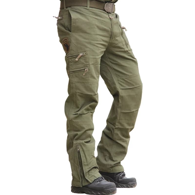 Pantalon cargo camouflage 2024 homme militaire vert gris multi-poches coton pêche travail