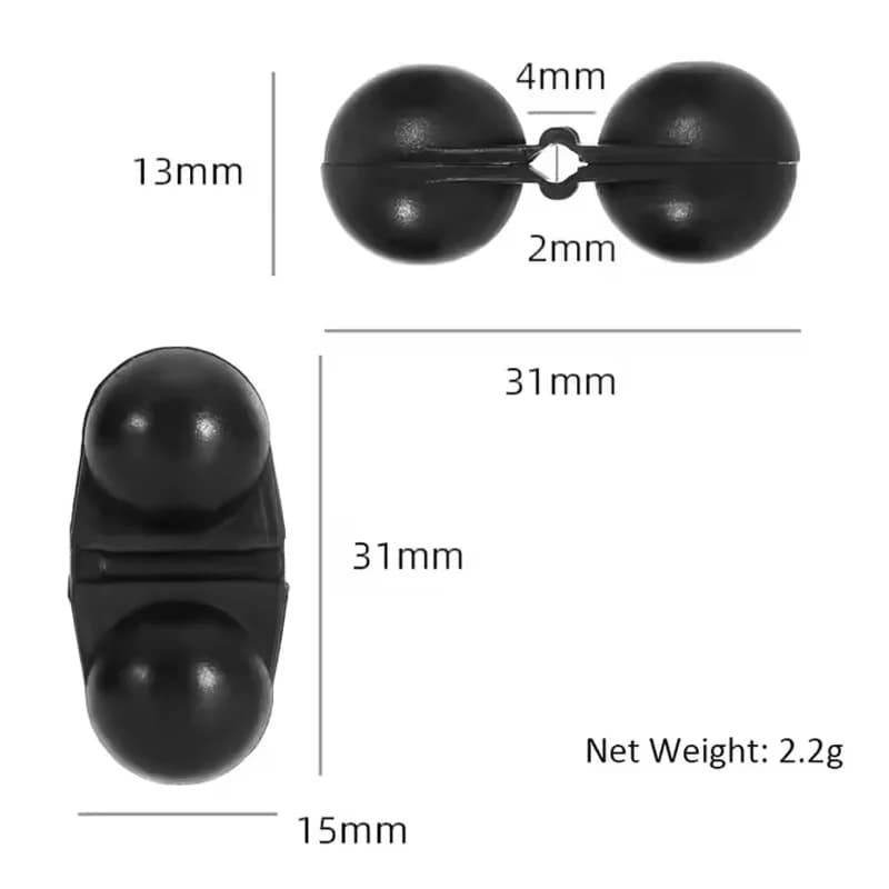 5 flotteurs EVA 20g/30g avec clochette pour pêche au silure - accessoires flottants à perle lestée
