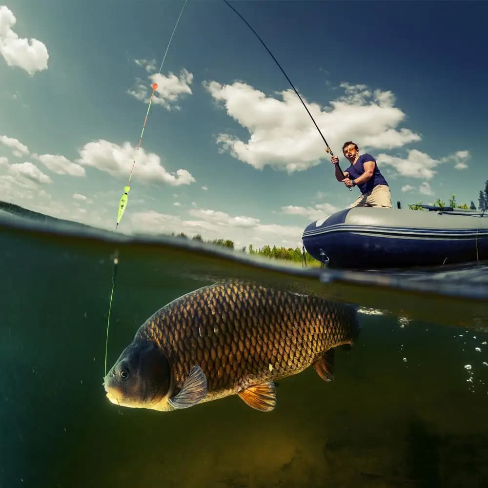 Flotteur composite nano pour pêche myope, bille flottante perle avec indicateur de touche, canne et ligne