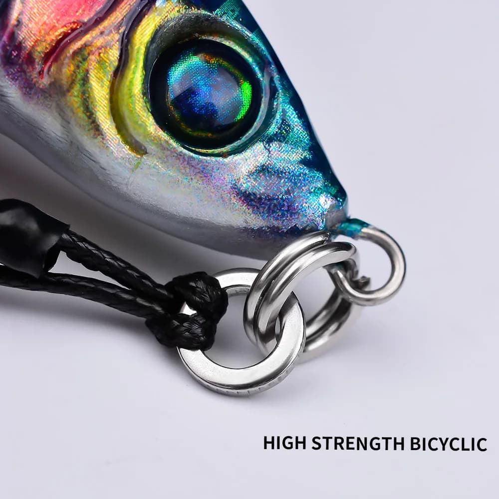 Leurres métalliques luminescents PRO BEROS 7-80g pour pêche lente au thon et mérou en mer