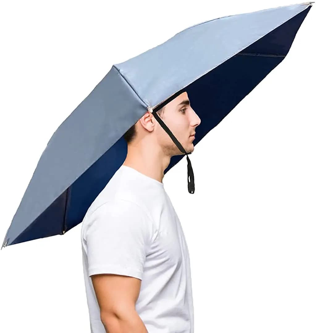 Super grand chapeau parapluie pêche 95cm élastique pliable imperméable hommes femmes