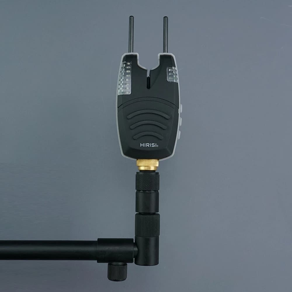 Connecteurs rapides Hirisi 4 pièces pour alarmes de pêche à la carpe - Adaptateurs aluminium AQ210