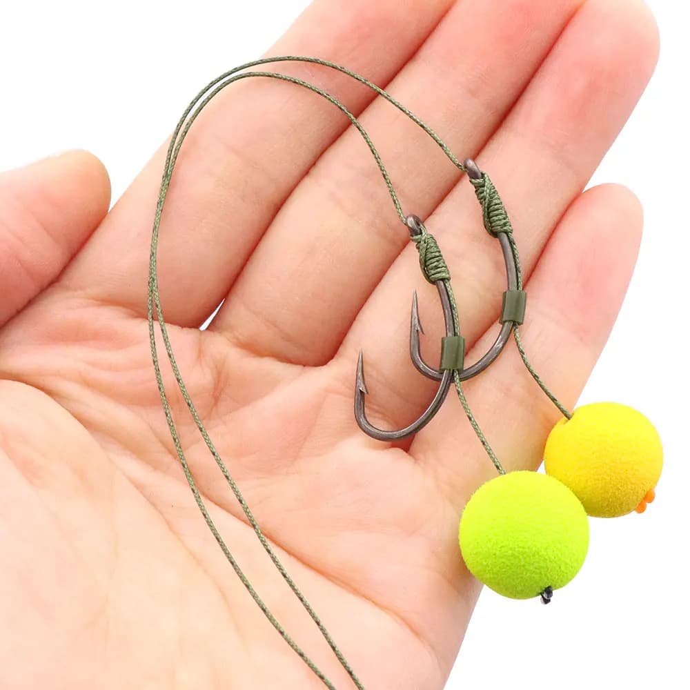 Bas de ligne carpe 20m soft braid 12 brins - Hooklink pour méthode feeder et hair rig