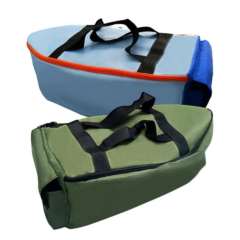 Sac bateau appât ROLLFISH grande capacité Oxford résistant - Sac voyage accessoires pêche fermeture éclair durable