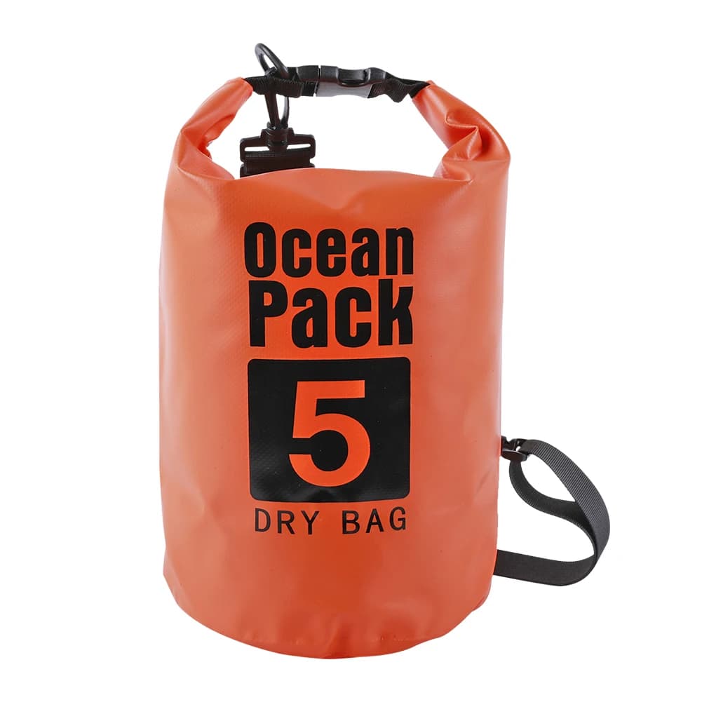 Sac étanche pliable 2L à 15L - Sac flottant pour kayak, rafting, plage et trekking