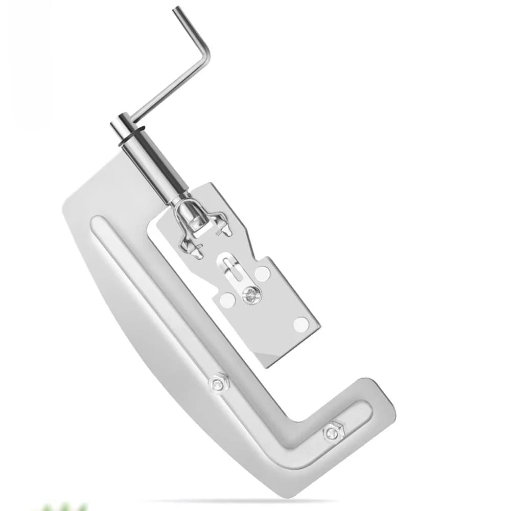 Noeud rapide automatique pour hameçons de pêche mer et leurres avec aiguille double en alliage aluminium