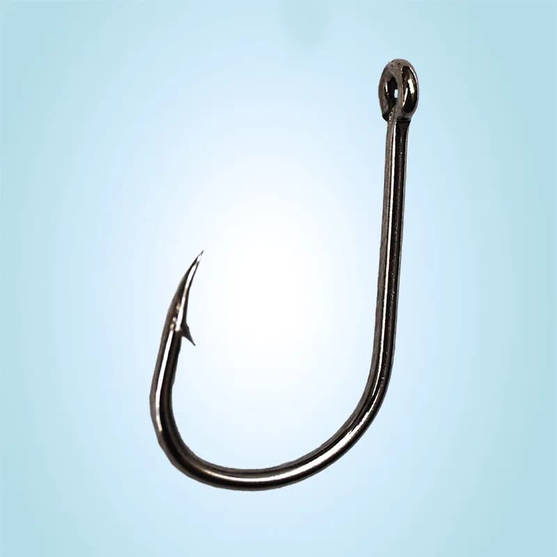 Hameçons de pêche à la carpe, 200 pièces avec œillet et ardillon, modèles 3# à 12#