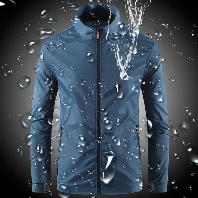 Veste skin pêche et randonnée imperméable - Veste légère protection solaire séchage rapide