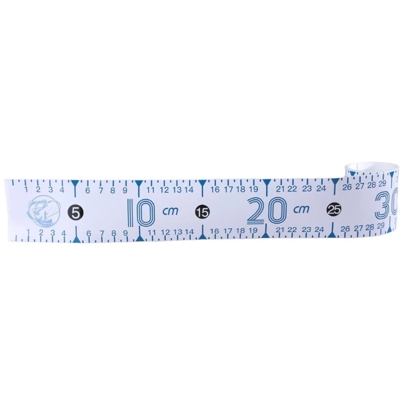 Ruban adhésif mesure poissons 130cm - Règle autocollante pour bateau kayak pêche précise