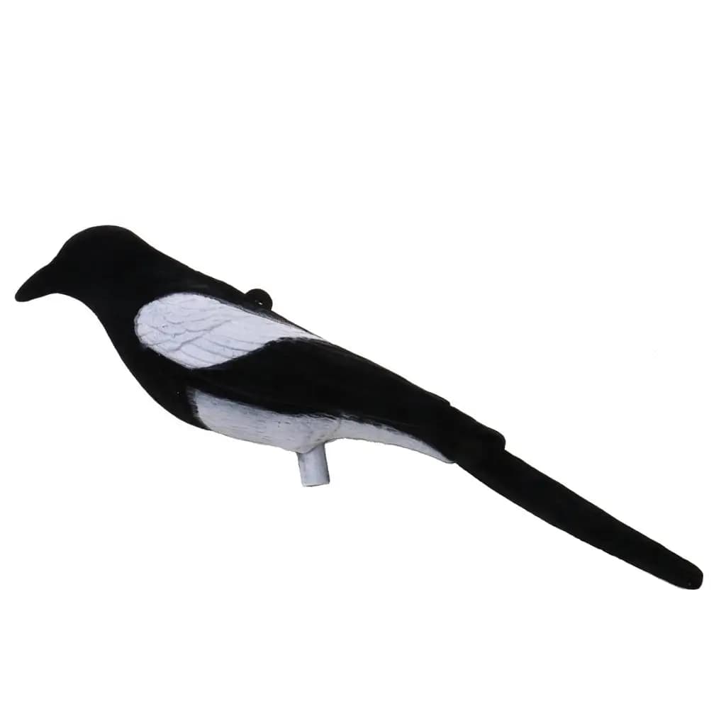 Leurre d'oiseau artificiel à plumes pour pie - Accessoire de chasse et décoration intérieure