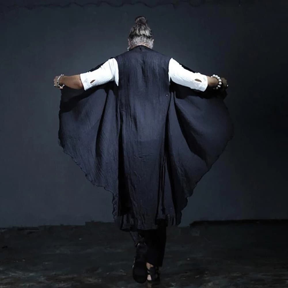 Veste sans manches légère respirante mi-longue streetwear pour homme campus 2025