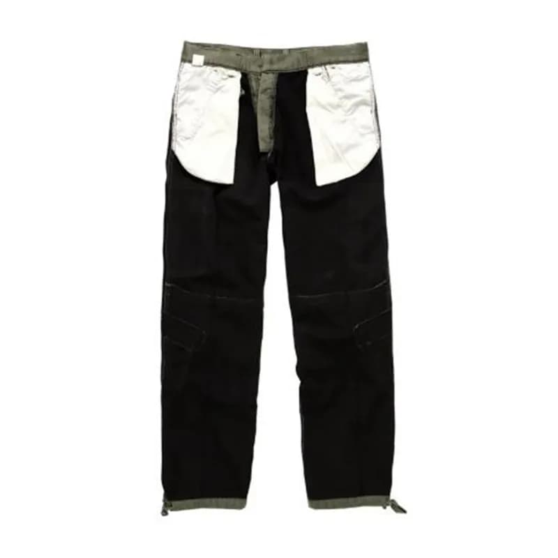Pantalon cargo polaire hiver épais chaud multi-poches tactique militaire pêche grande taille